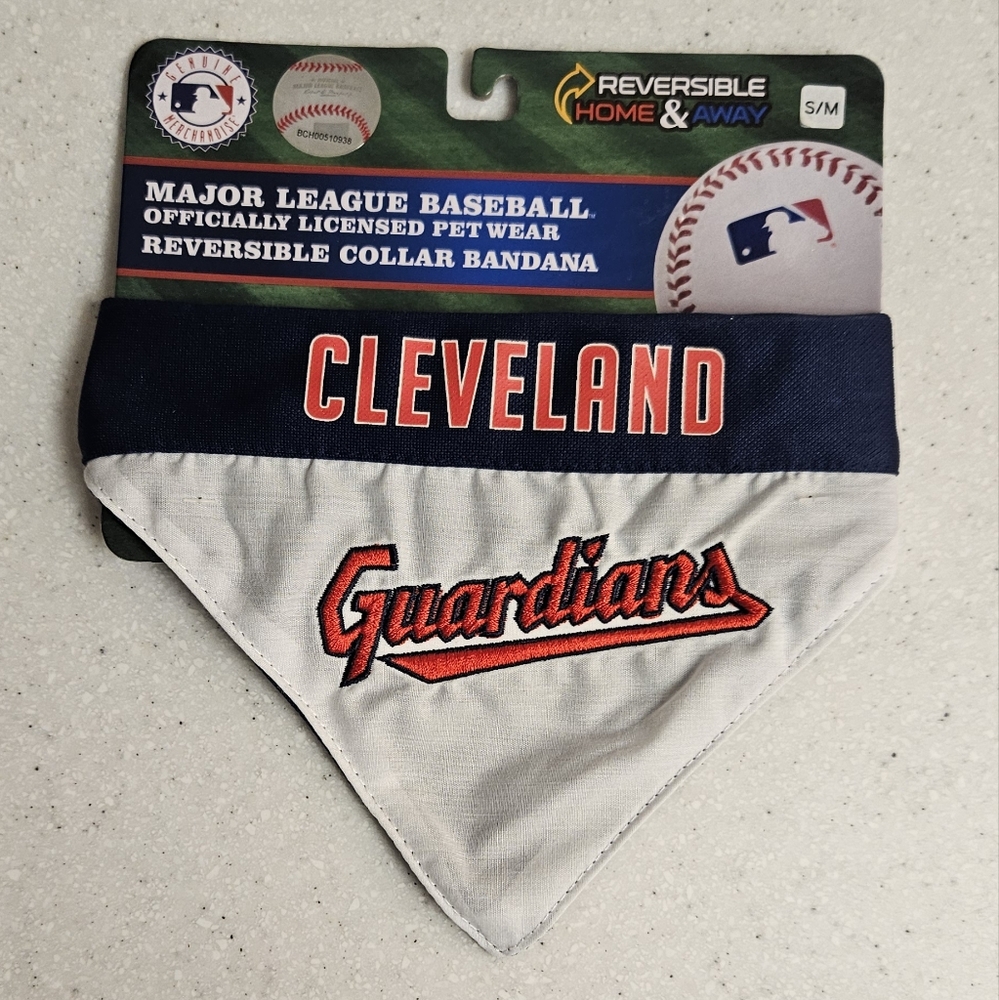 Cleveland Guardians Pet Bandana NWT